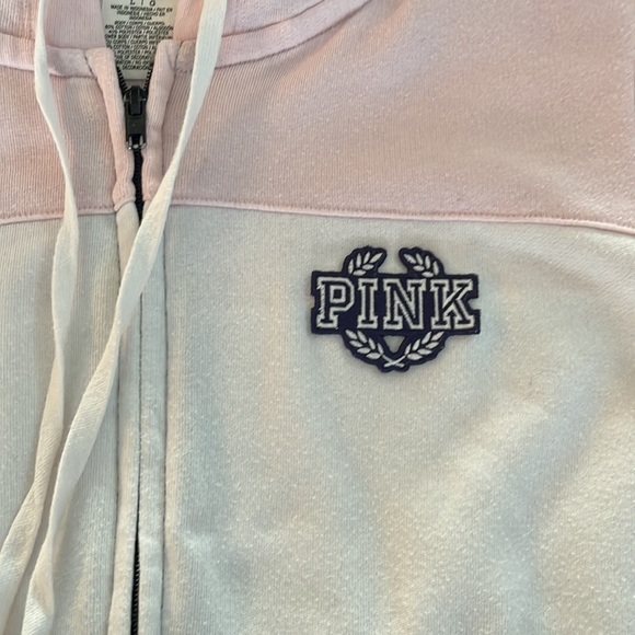 PINK Zip Up Hoodie - Picture 2 of 7